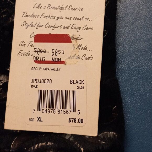 NWT Mirasol Women's XL Long Sleeve Jacket - Picture 3 of 6